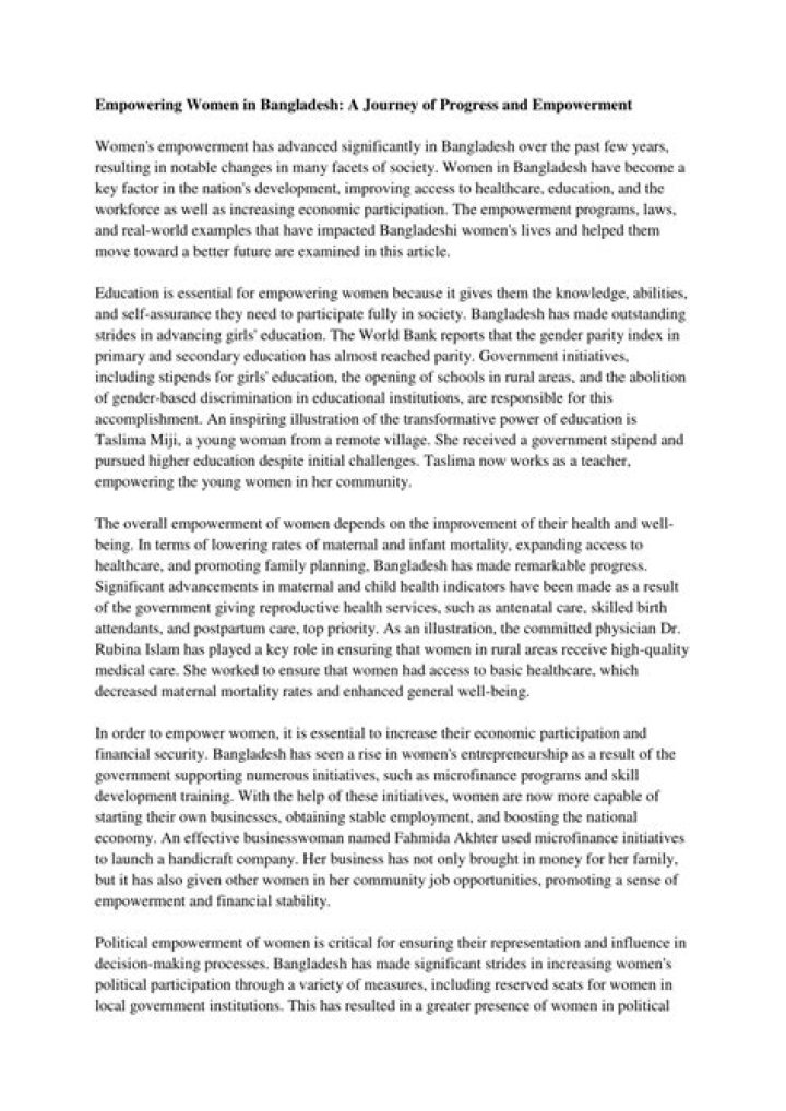 A Journey Of Progress And