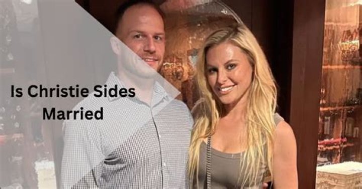 Christie Sides Married: A Deep Dive into Her Life and Love Story
