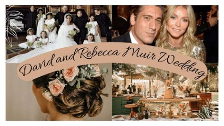 David Muir's Wedding Pictures: A Glimpse into the Life of the Renowned Journalist