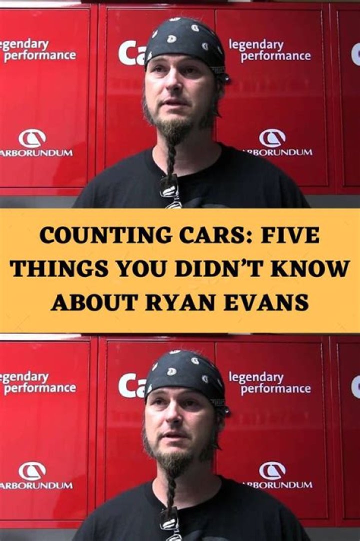 Unveiling The World Of Ryan Evans From "Counting Cars": Discoveries And Insights
