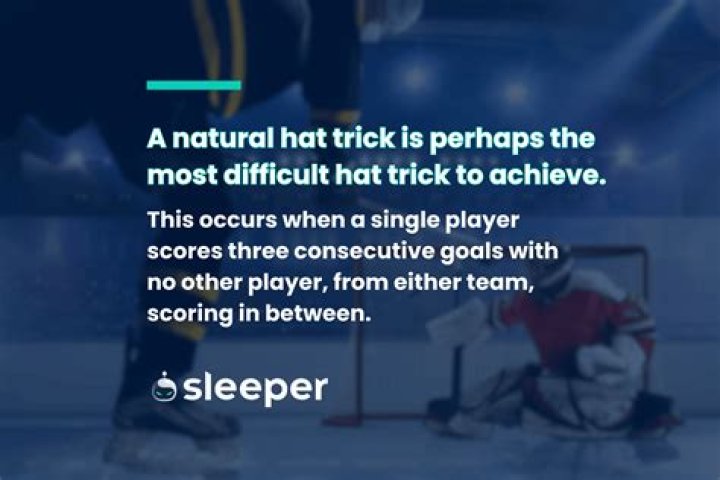 What Does a Natural Hat Trick Mean in Hockey?